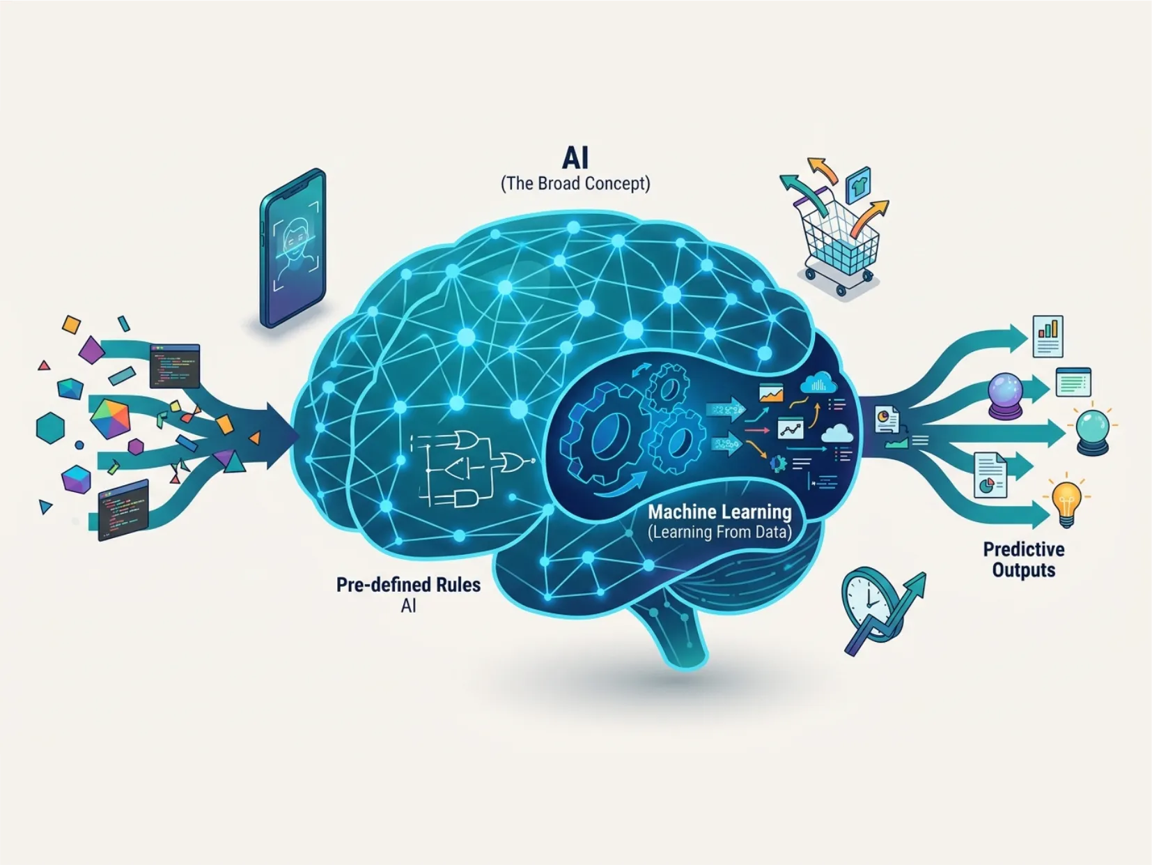 Difference Between AI and Machine Learning