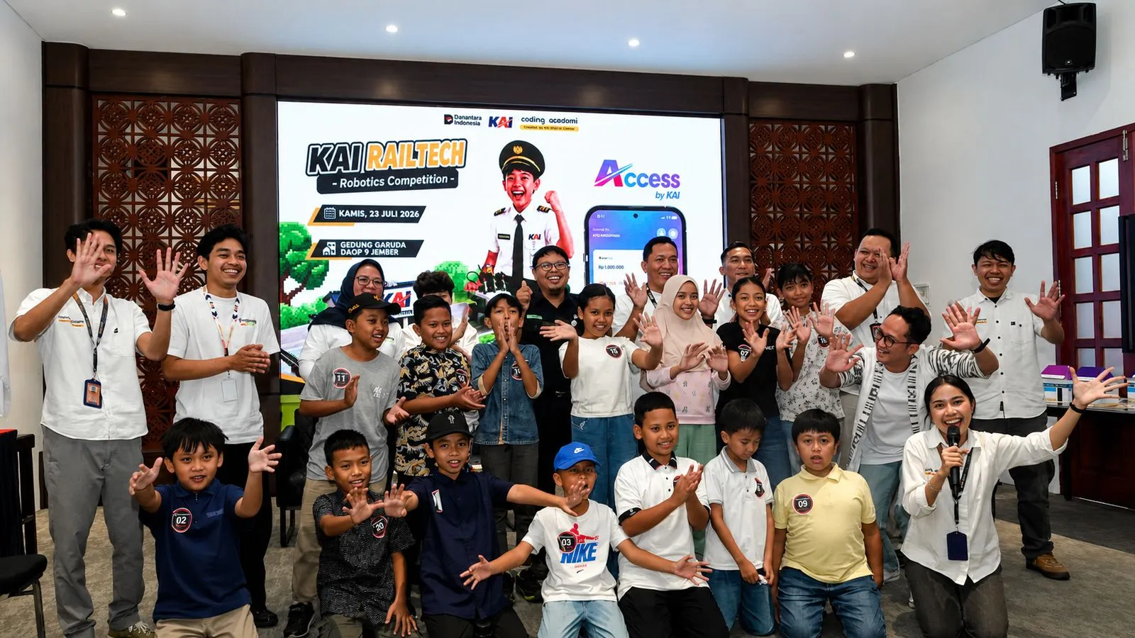 KAI RailTech: Kompetisi Robotik Anak Jember 2026