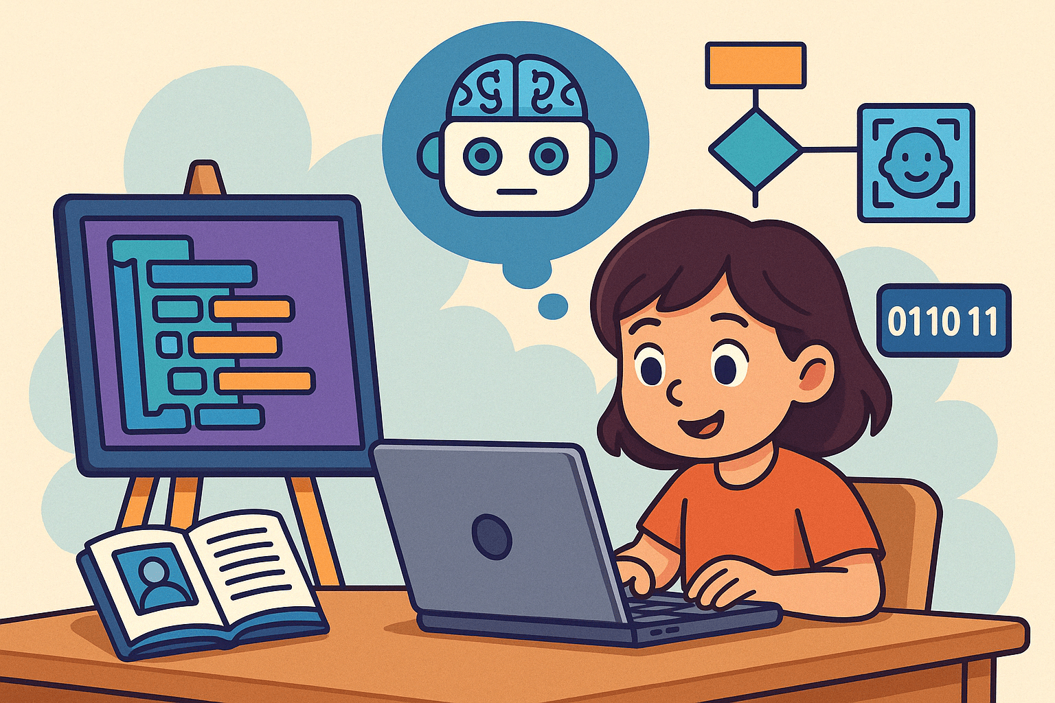 AI untuk Anak: Cara Seru Mengenalkannya Lewat Coding