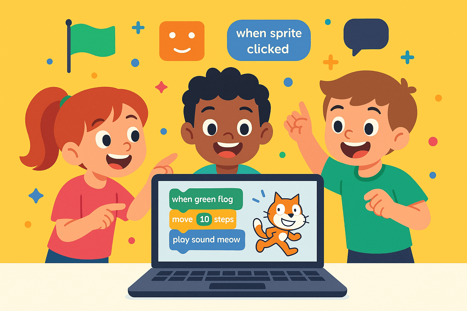 Pemrograman Berbasis Event dalam Bahasa Scratch