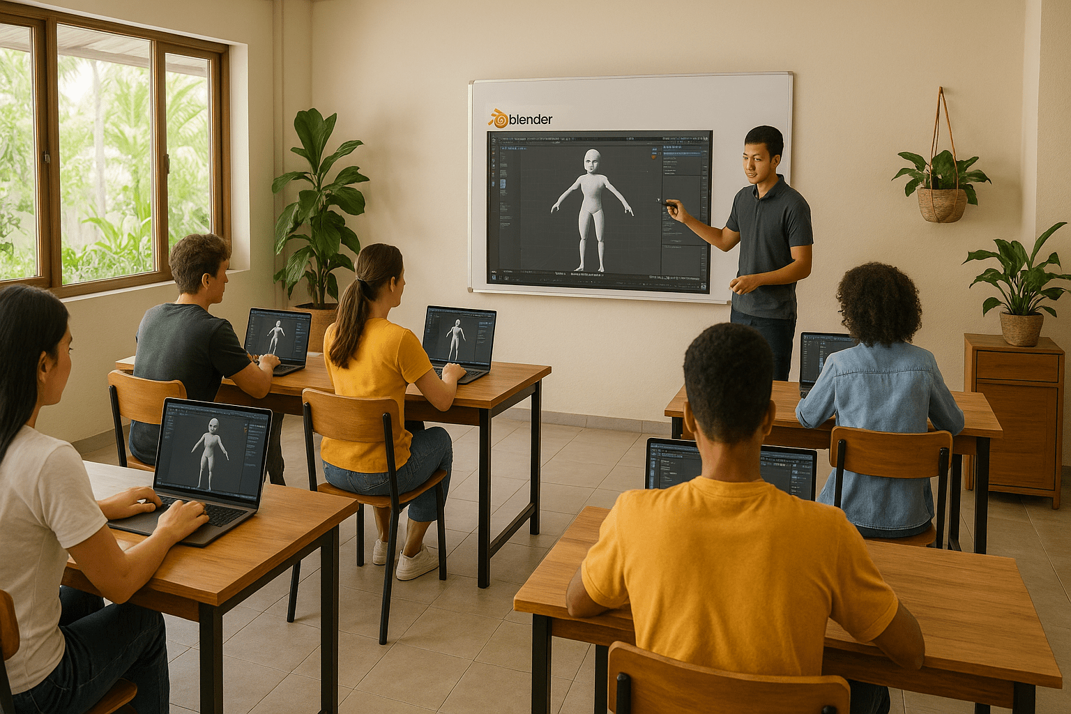 Kursus Blender di Bali: Belajar 3D Modeling dari Nol