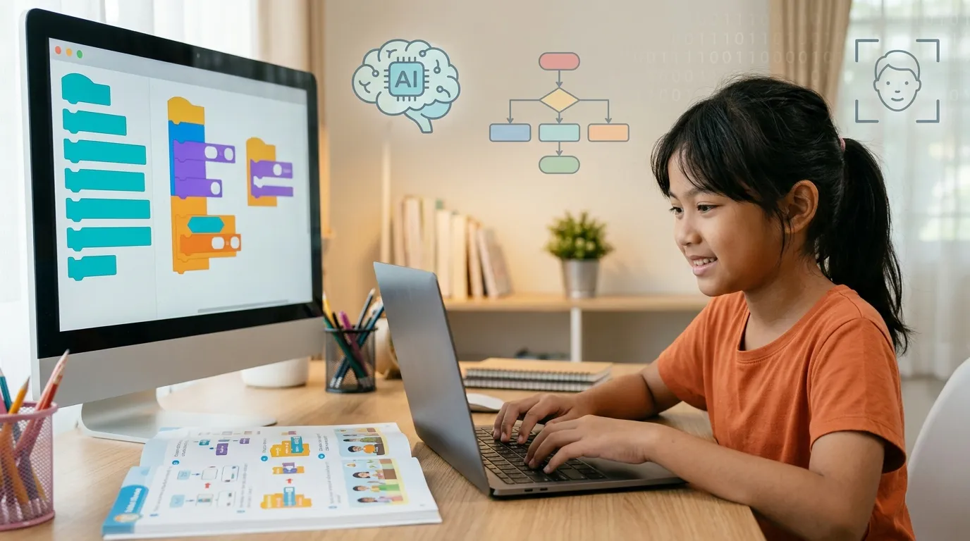 AI untuk Anak: Cara Seru Mengenalkannya Lewat Coding