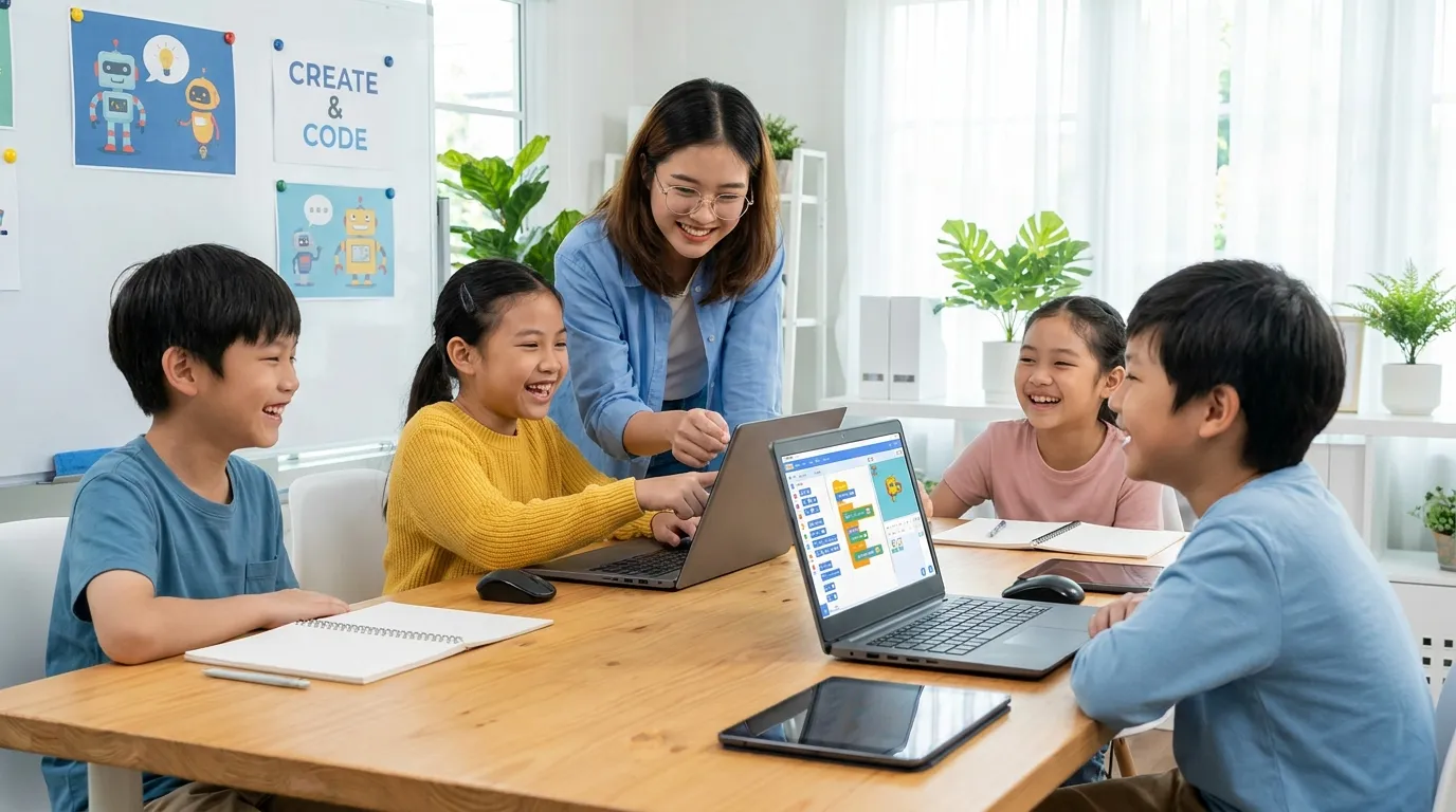 Kelas Coding Anak: Materi dan Manfaatnya