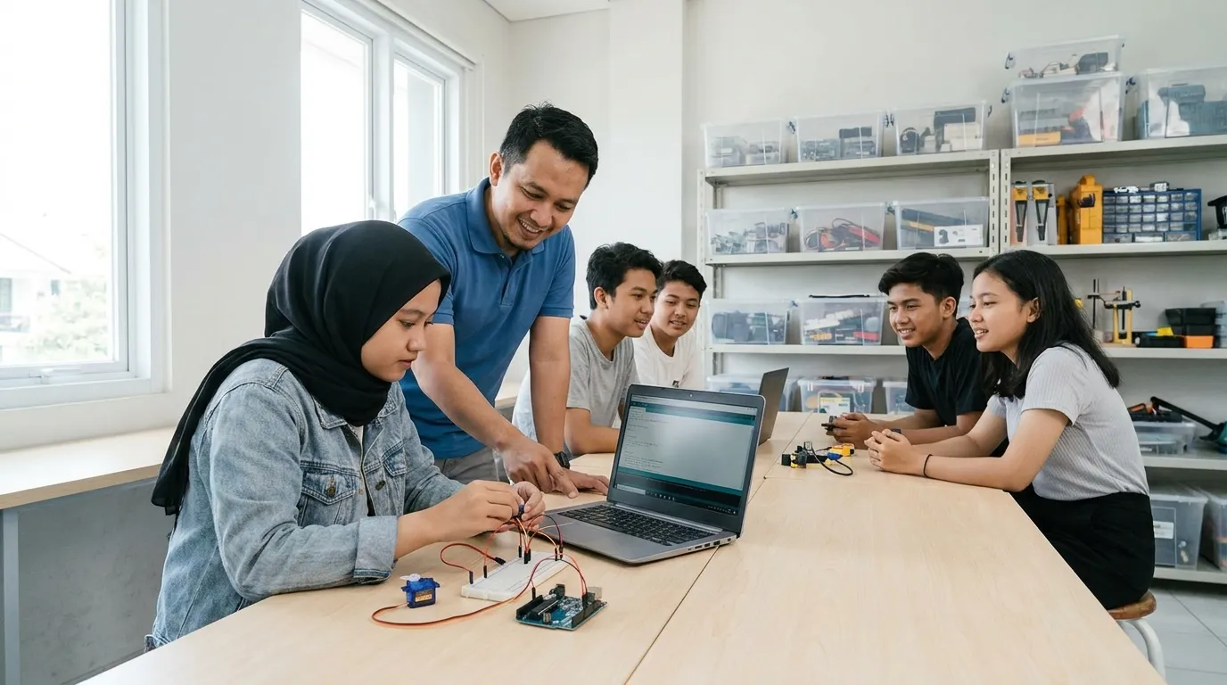 Cara Mudah Coding Motor Servo Arduino