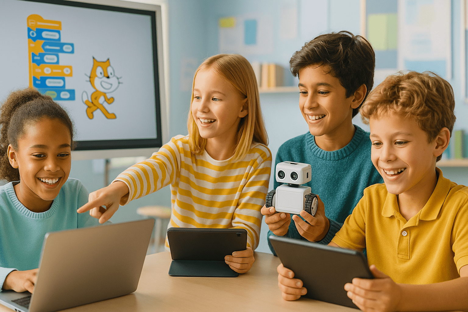 Kurikulum Coding dan AI Mulai dari Kelas 5 SD