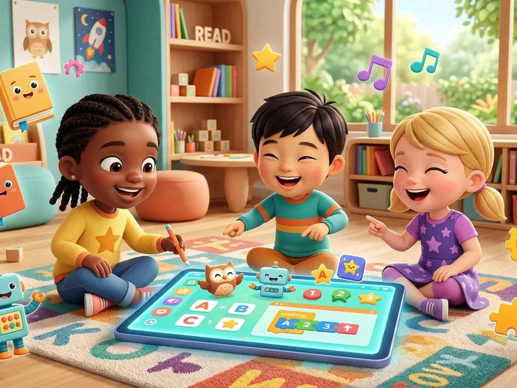 Interactive Learning Apps for Early Childhood