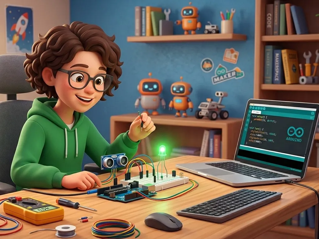 Syifa’s Journey Learning Arduino Since Middle School