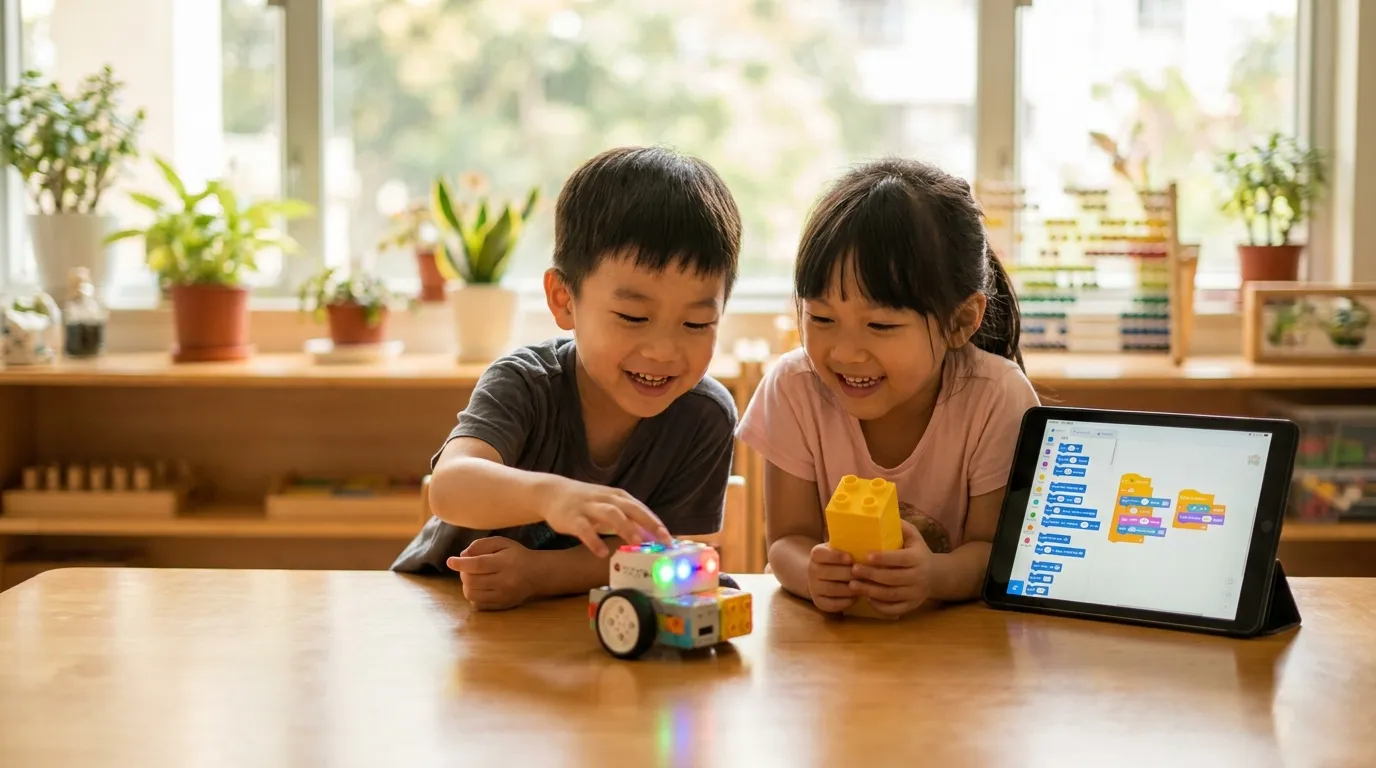 The Fun Way for Kids to Learn Coding Through Robotics