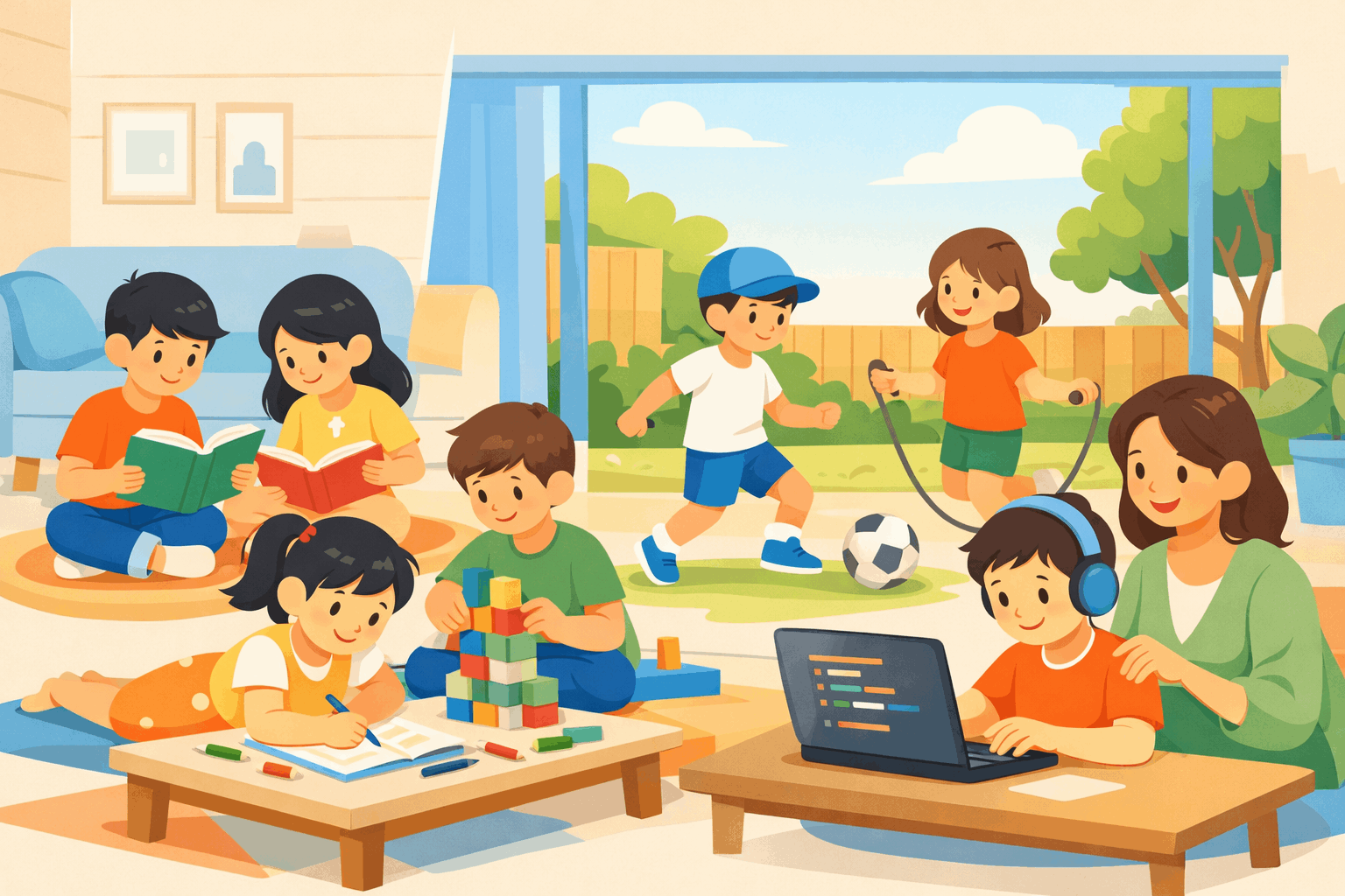 Kegiatan Positif Anak Sepulang Sekolah