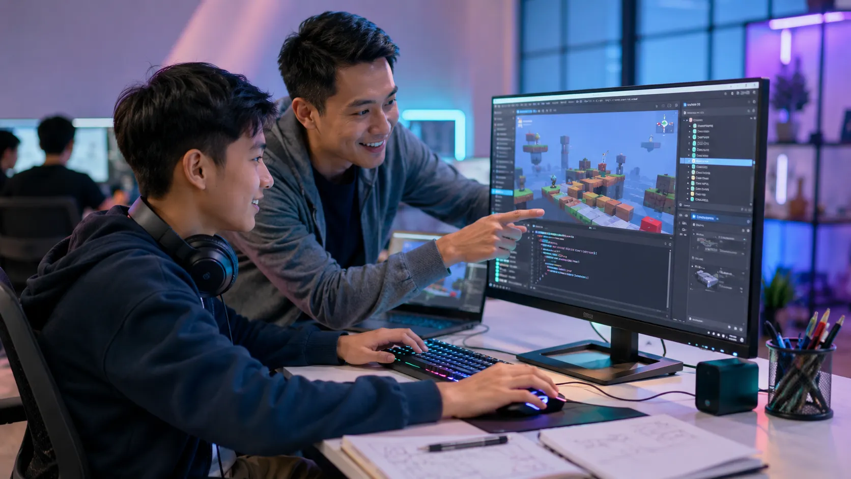 Cara Membuat Game Coding di Roblox