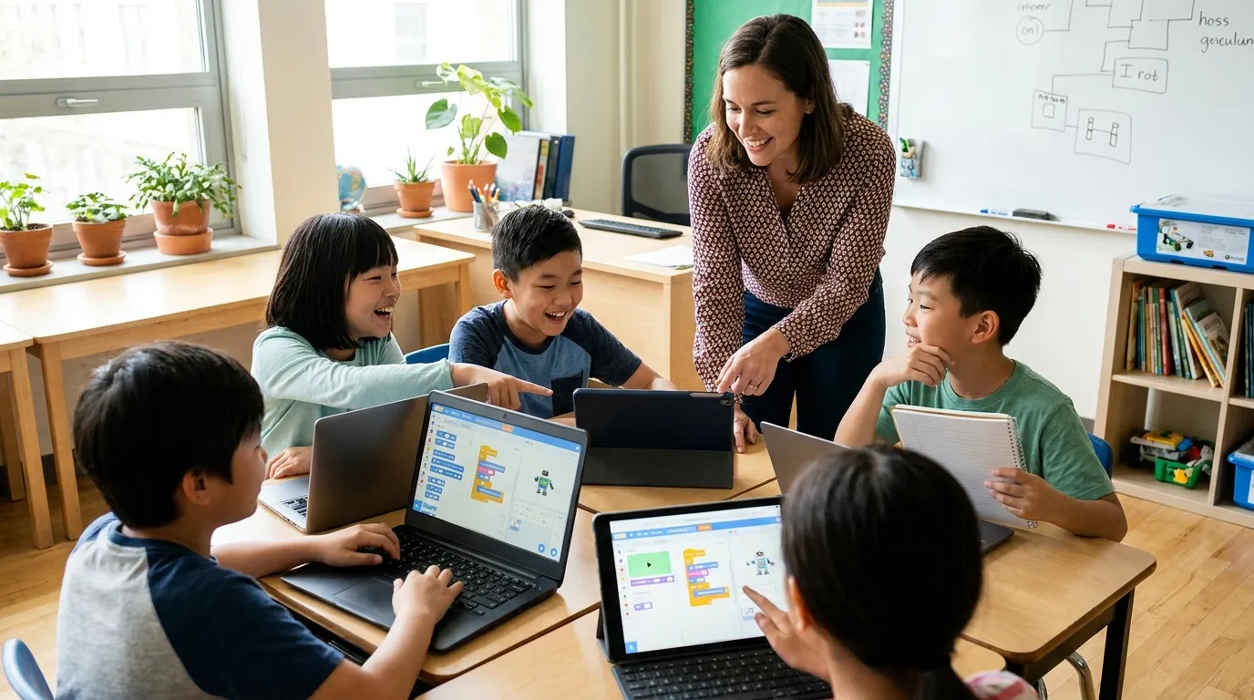 Kurikulum Coding dan AI Mulai dari Kelas 5 SD
