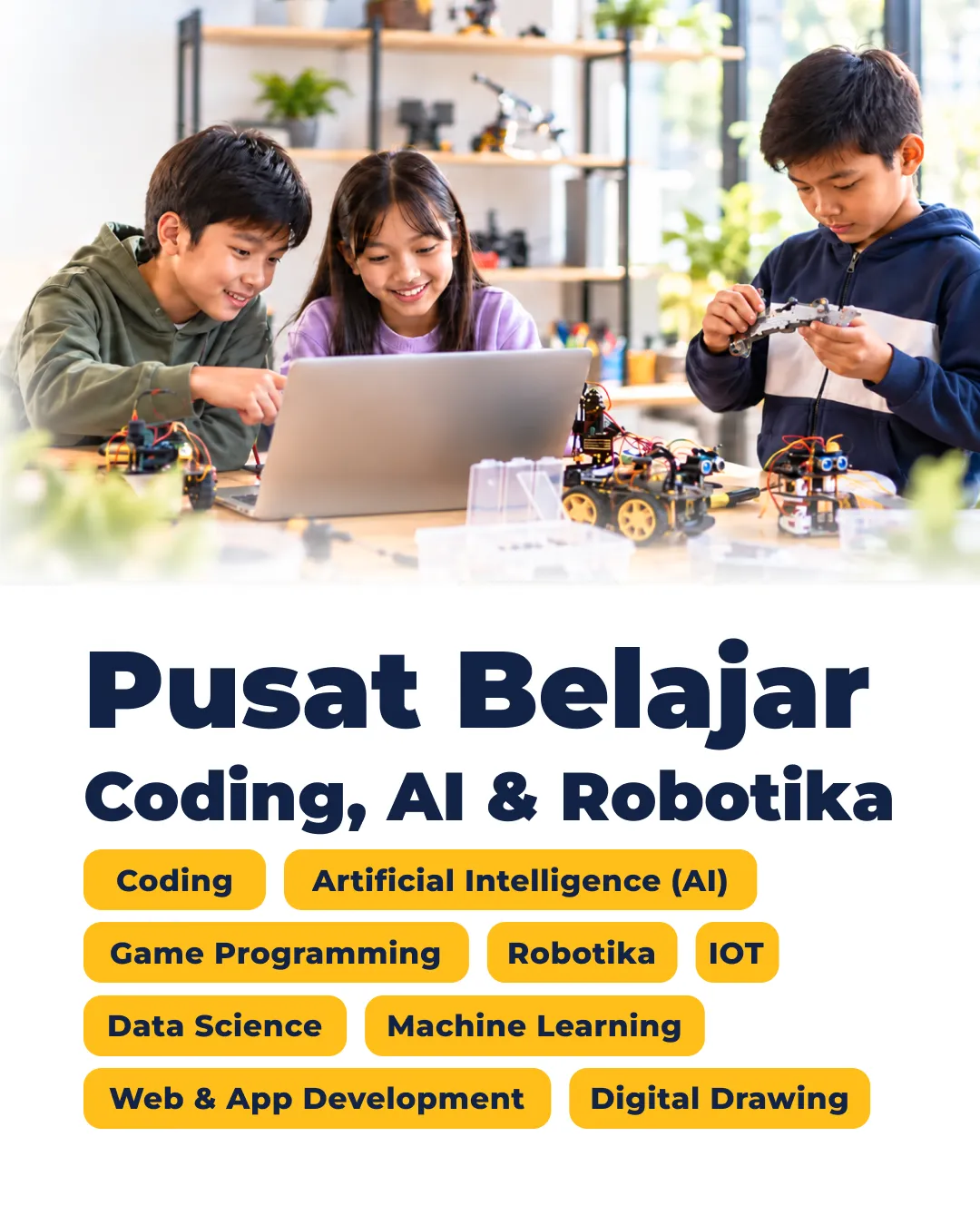 Pusat Belajar Coding, AI & Robotika