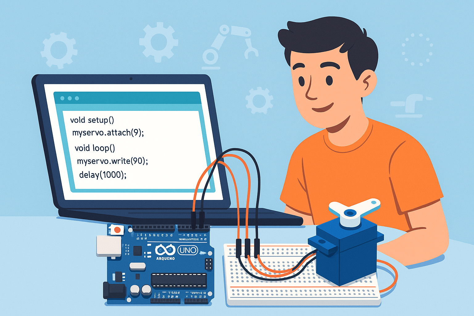 coding motor servo